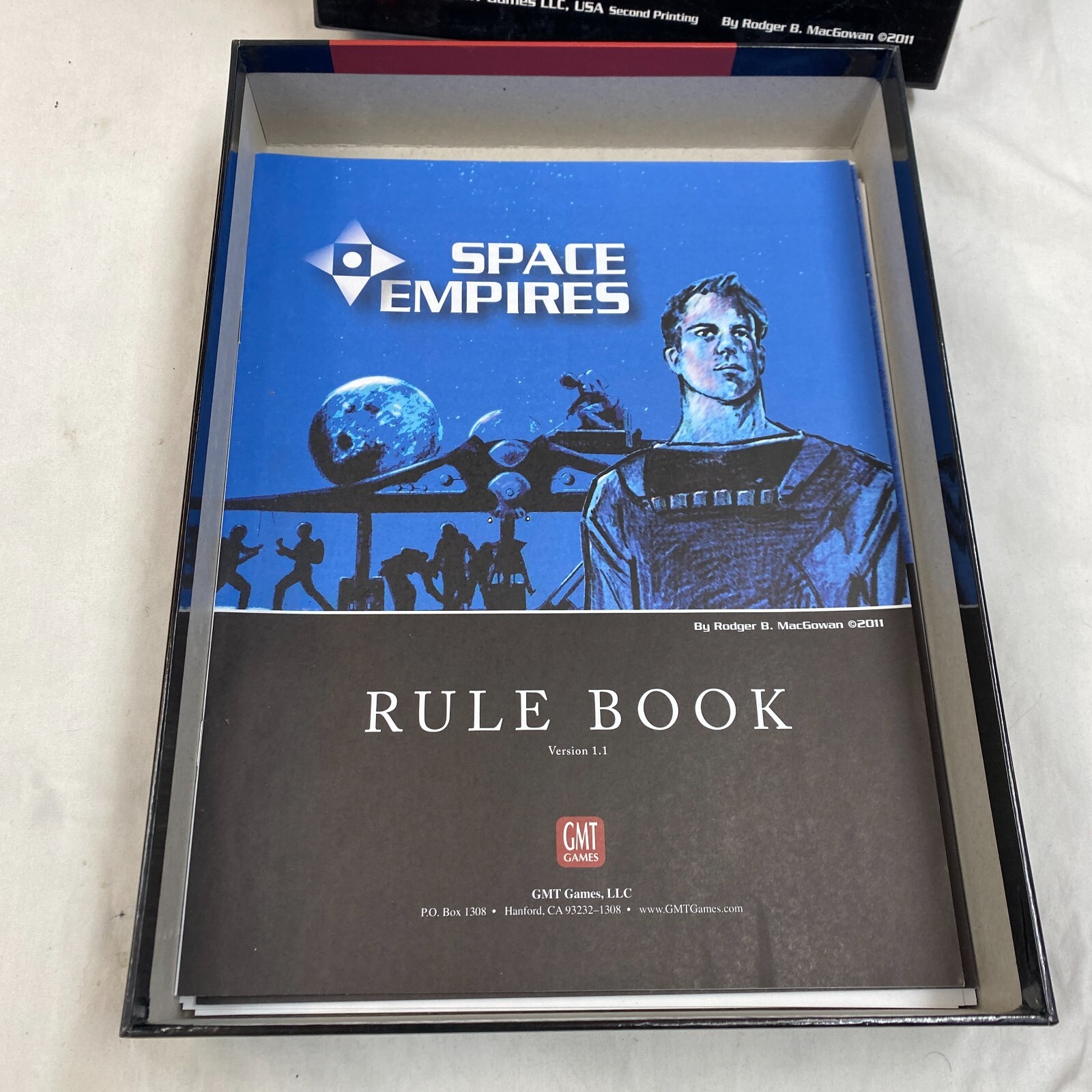 Space Empires 4X Board Game GMT Games 2011 2nd Printing EX/EX