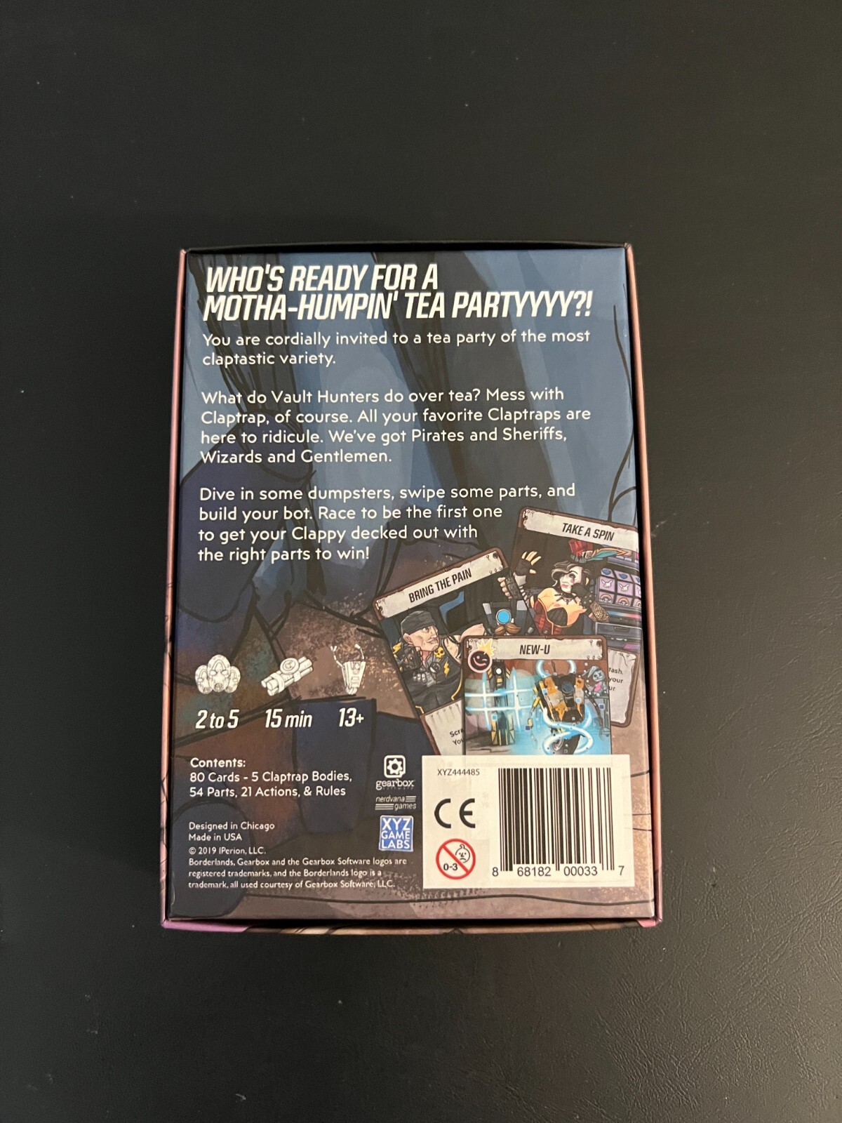 Borderlands: Tiny Tina’s Robot Tea Party XYZ Game Labs – Never Played