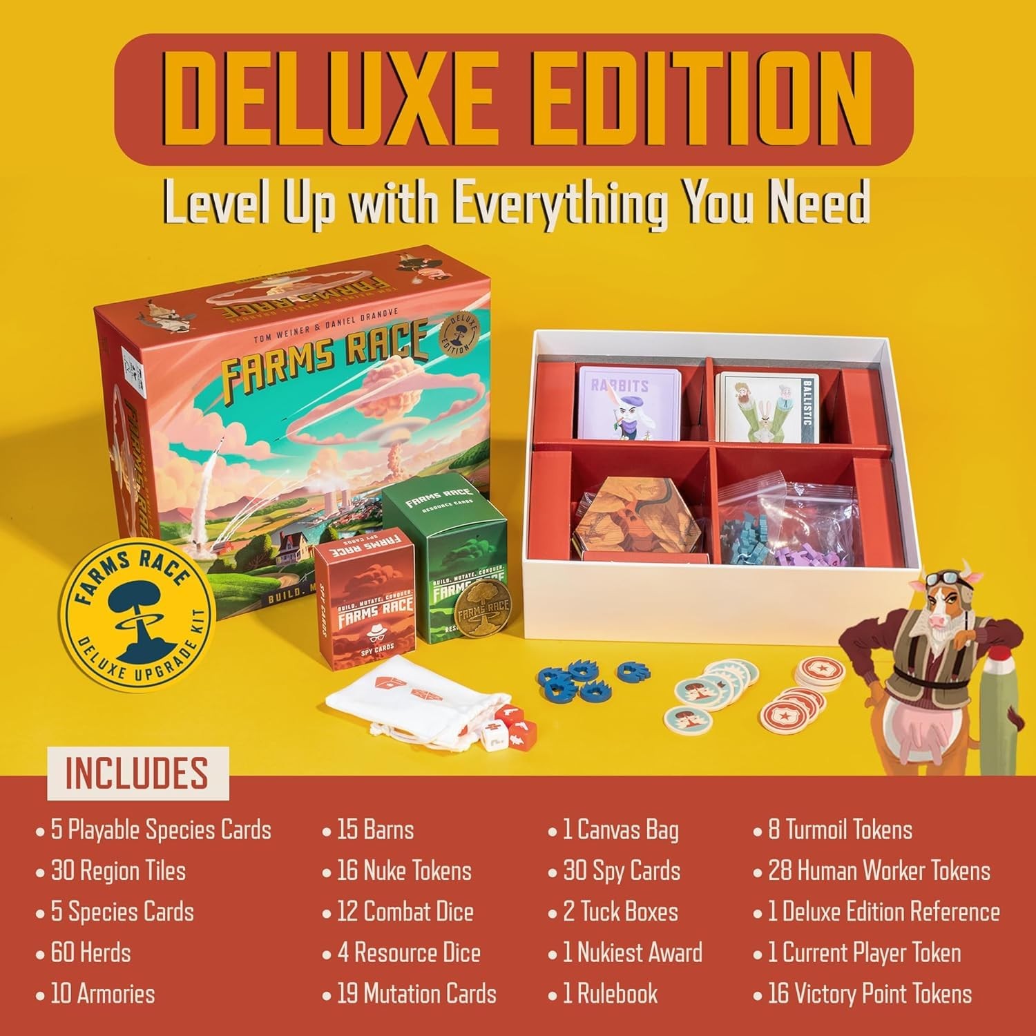 Deluxe Edition – Premium Strategy Board Game for Adults & Family, 2–5 Players…