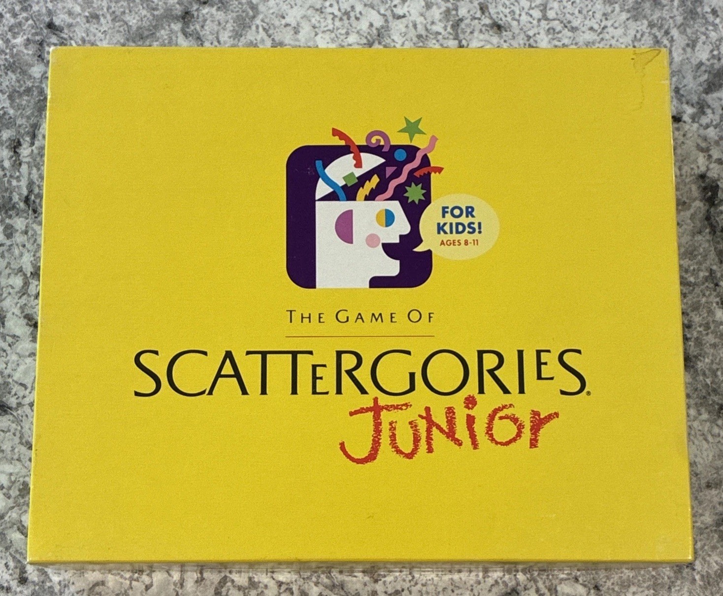 Scattergories Junior Milton Bradley 1989 Words Party Kids Family 100% Complete