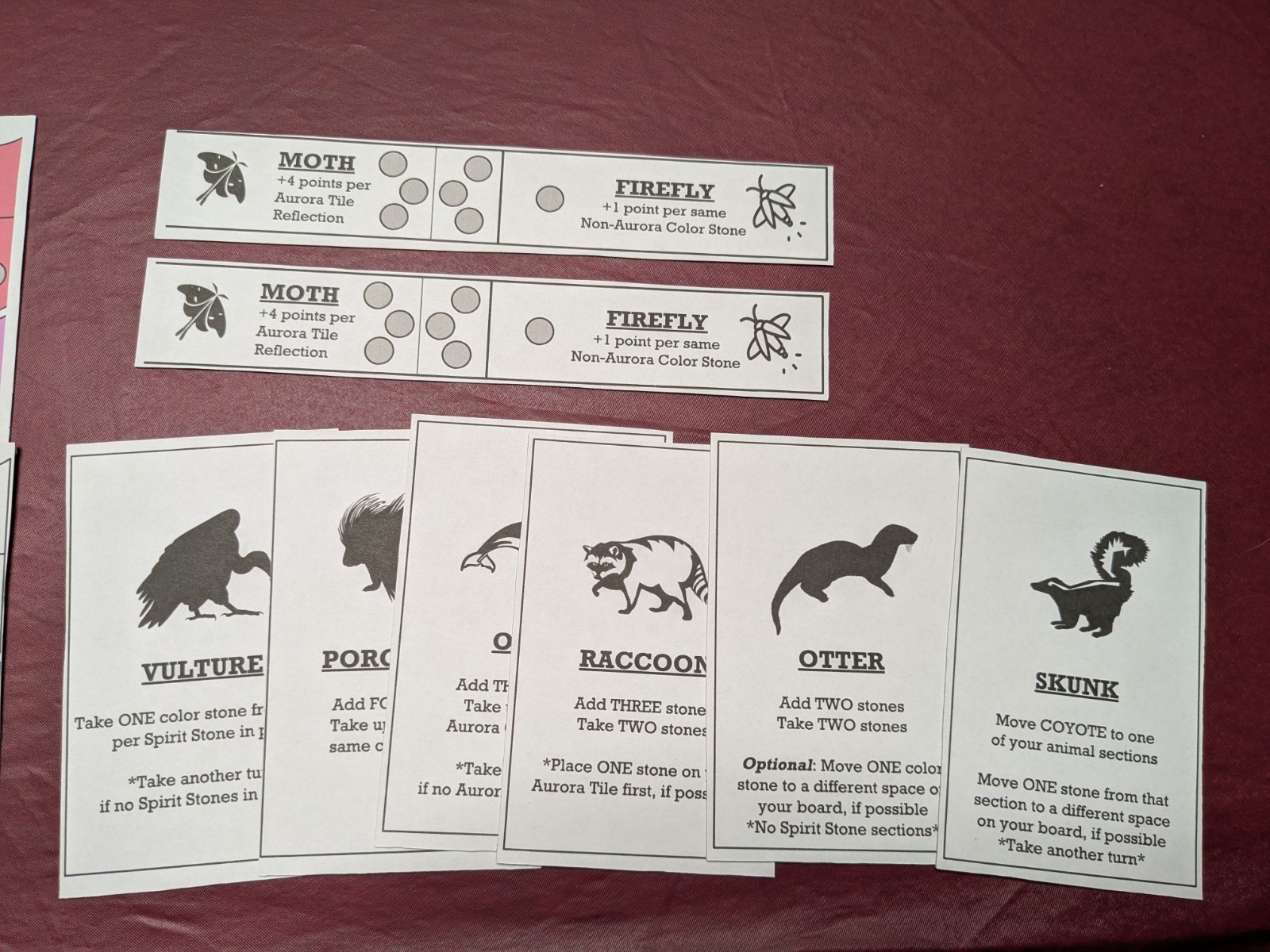 Spirits of the Wild Board Game Strategy 2 Player Complete w/multiple expansions!