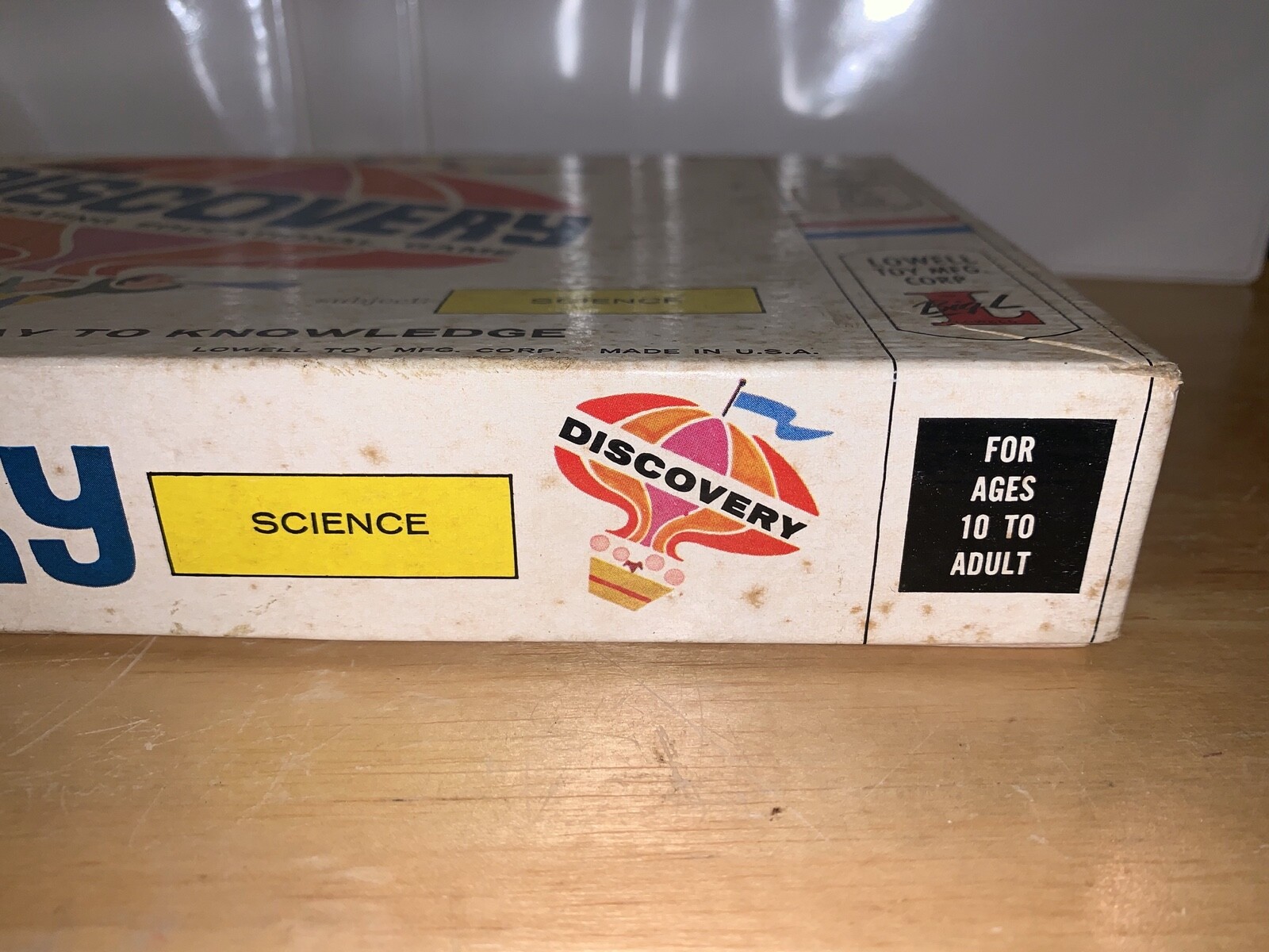 Vintage 1960’s LOWELL TOY MFG. Discovery #200 Learning Game SCIENCE Rare