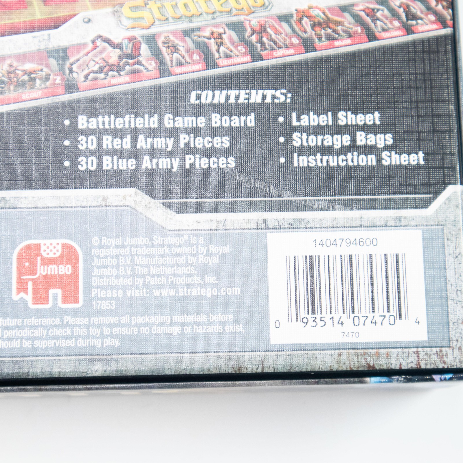 Patch Products Stratego Board Game Complete Battlefield Strategy 2013 Ages 8 Up