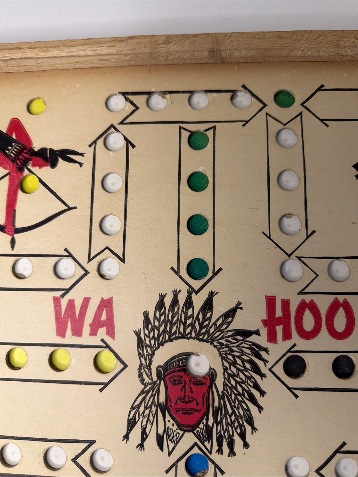 Vtg Wahoo Board Game Board By Creative Design Inc Henderson Texas Great Shape