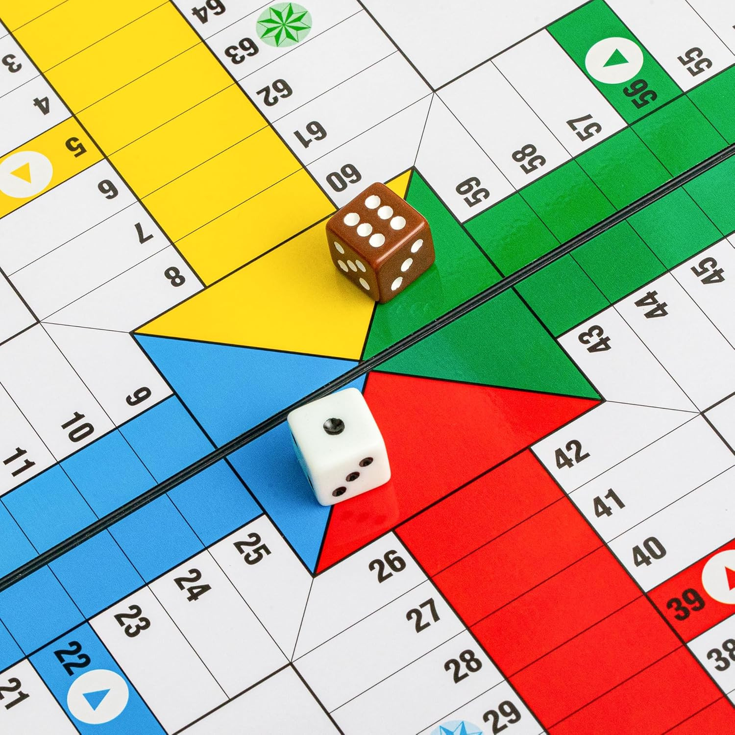 Ludo Magnetic Folding Travel Board Game Set – 9.75 Inches