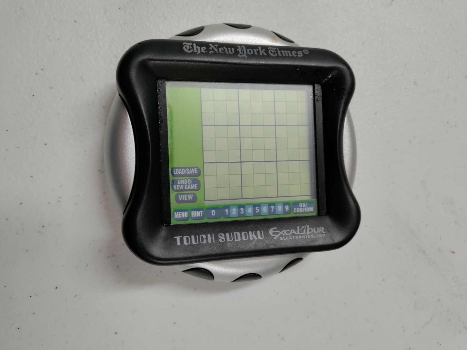Sudoku Travel Puzzle Touch Screen Excalibur NY Times 53 2006 TESTED/Batteries