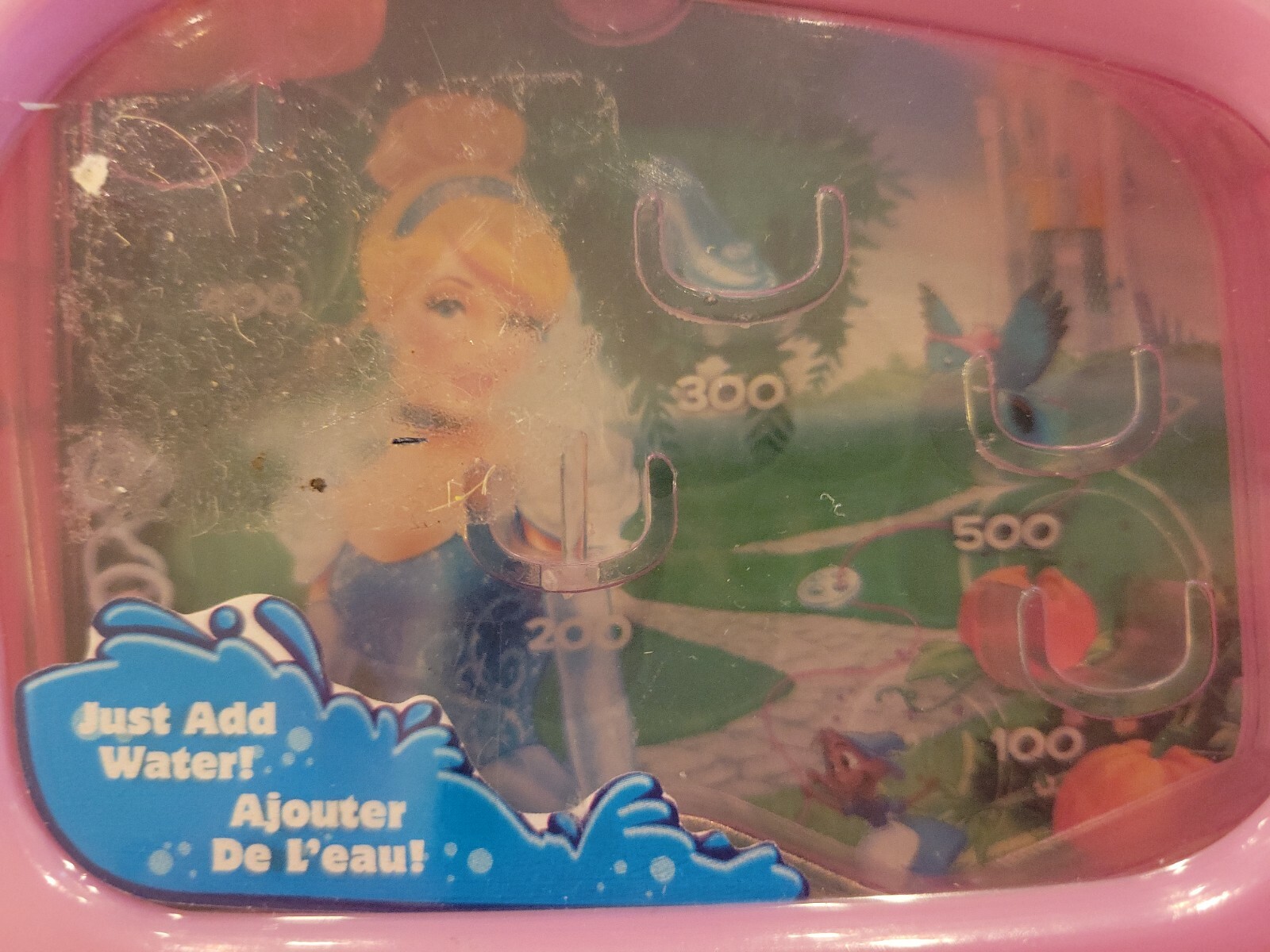Cinderella Water Game Toy Ring Toss Disney Princess Blip Toys Viacom 2014 NIP