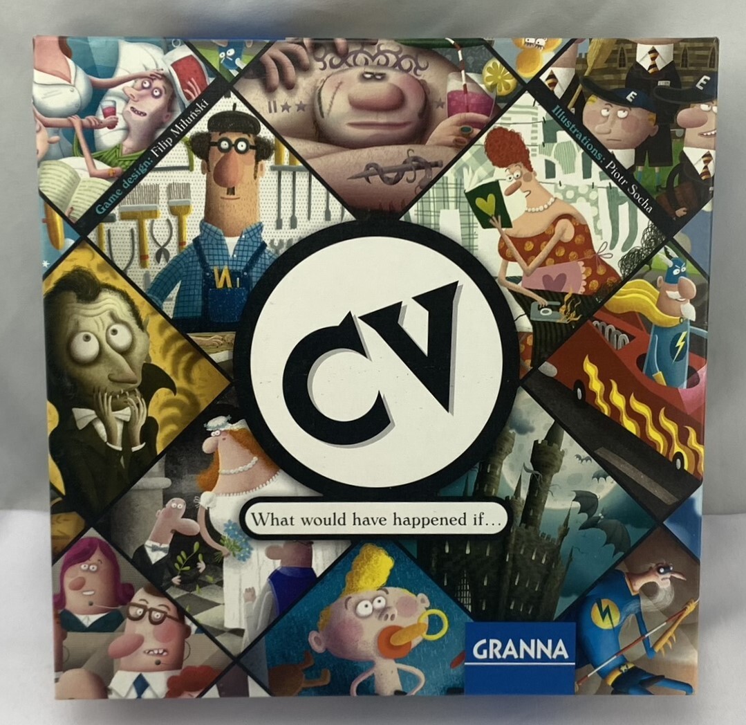 2013 CV: What Would Happen If… Board Game by Granna Complete Great Cond