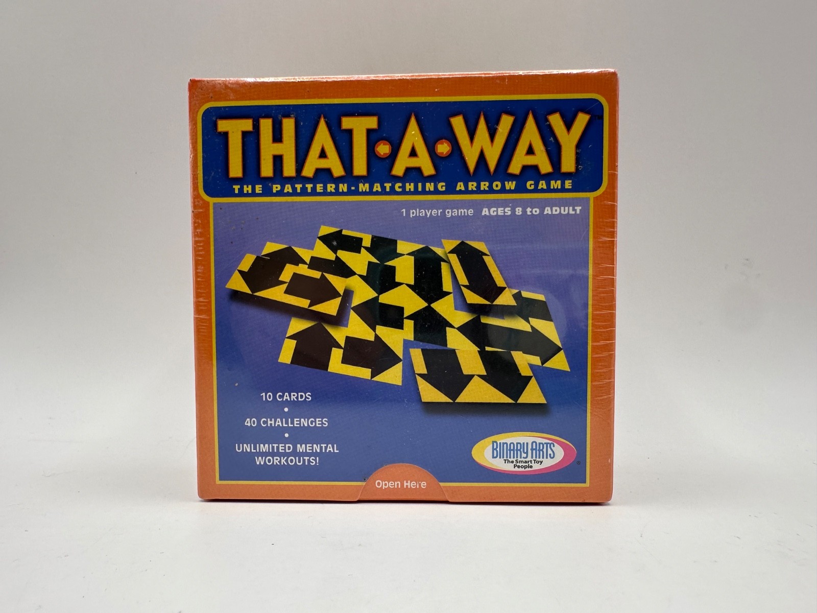 NEW That A Way The Pattern-Matching Arrow Game Binary Arts 1 Player 40 Challenge