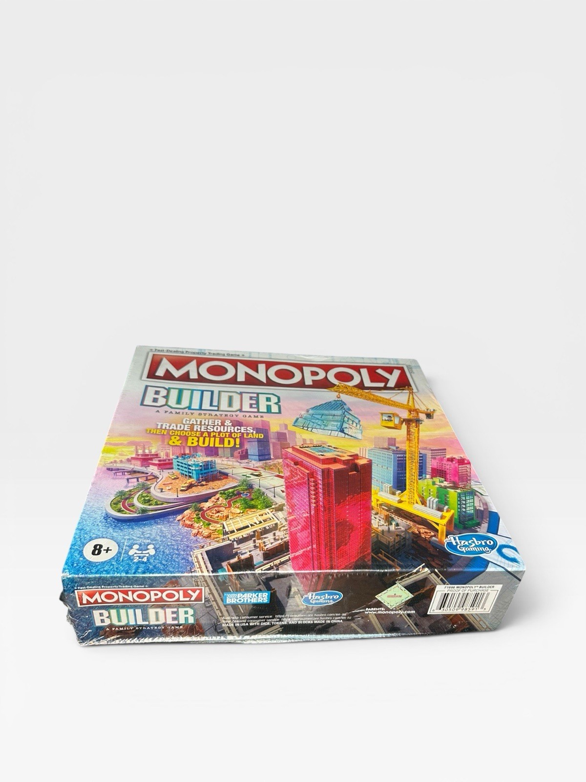 Monopoly Builder Board Game Hasbro F1696 NEW Sealed Discontinued Family Game