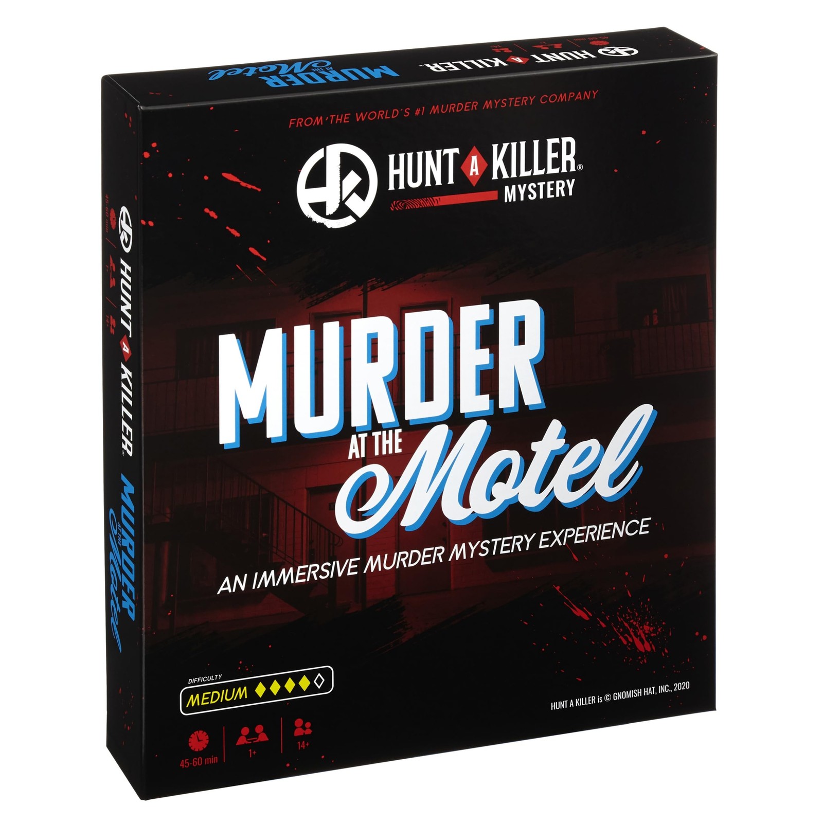 Hunt a Killer Murder at the Motel Immersive Mystery Board Game for 1-5 Players