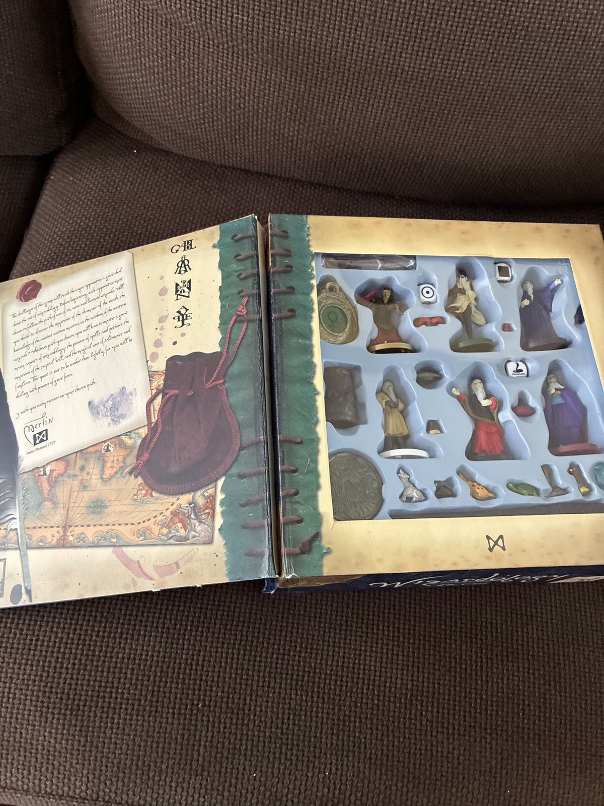Wizardology The Wizard Board Game Based on the Book Sababa Toys 2007 Complete