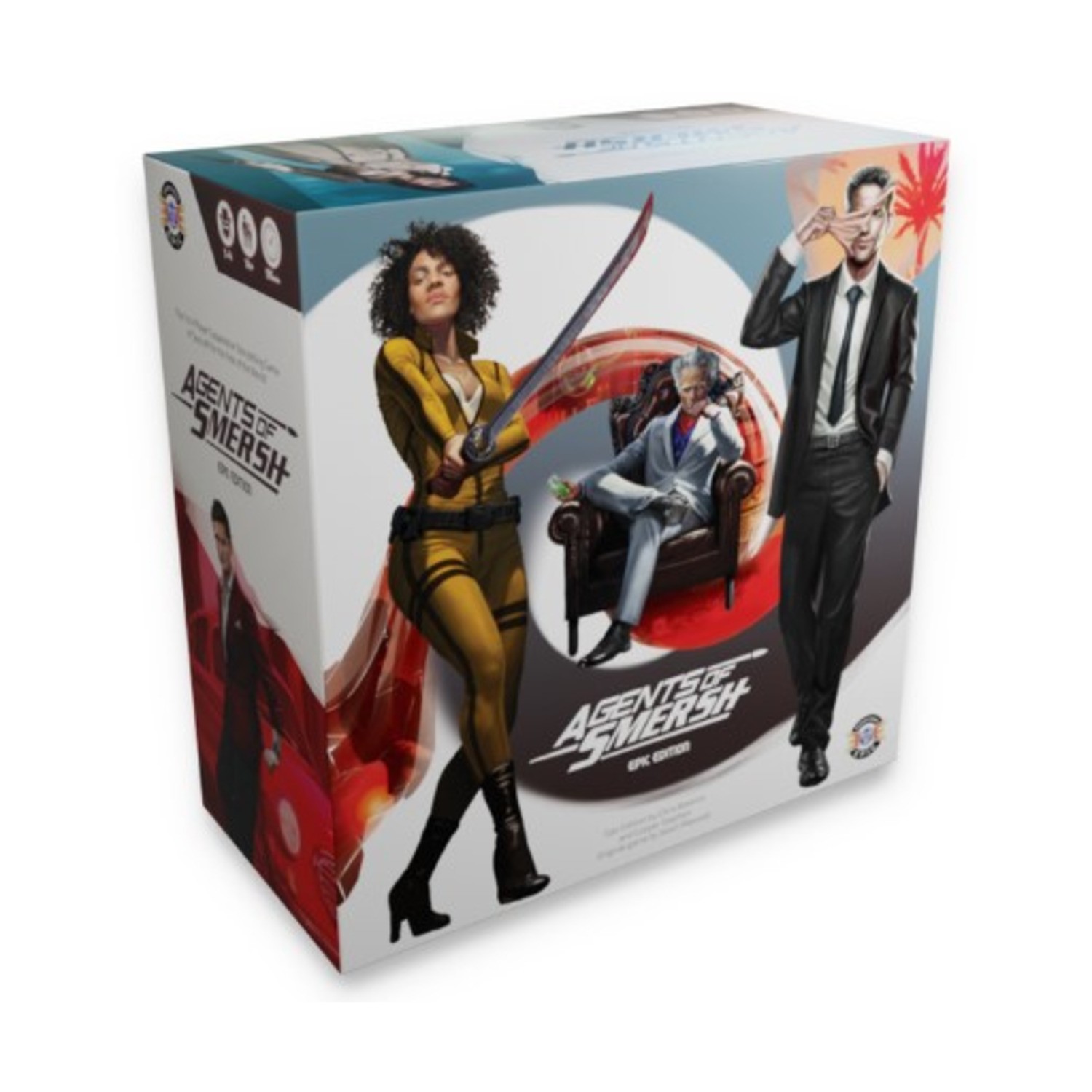 Everything Epic Board Game Agents of Smersh (Epic Ed) Box VG+/NM