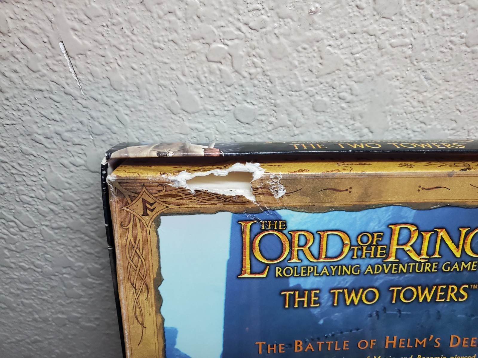 Lord of the Rings Roleplaying Adventure Game Two Towers Box Set, Pre-own, Comple