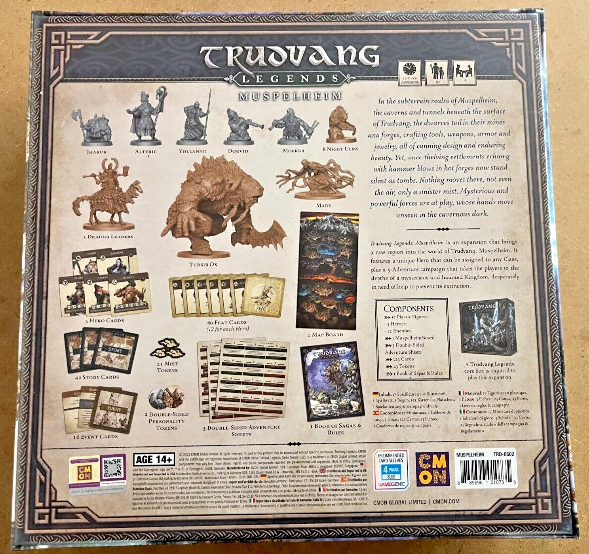 Trudvang Legends Wave 2 (No Core Game) – Expansions, Plastic Runes / PoIs