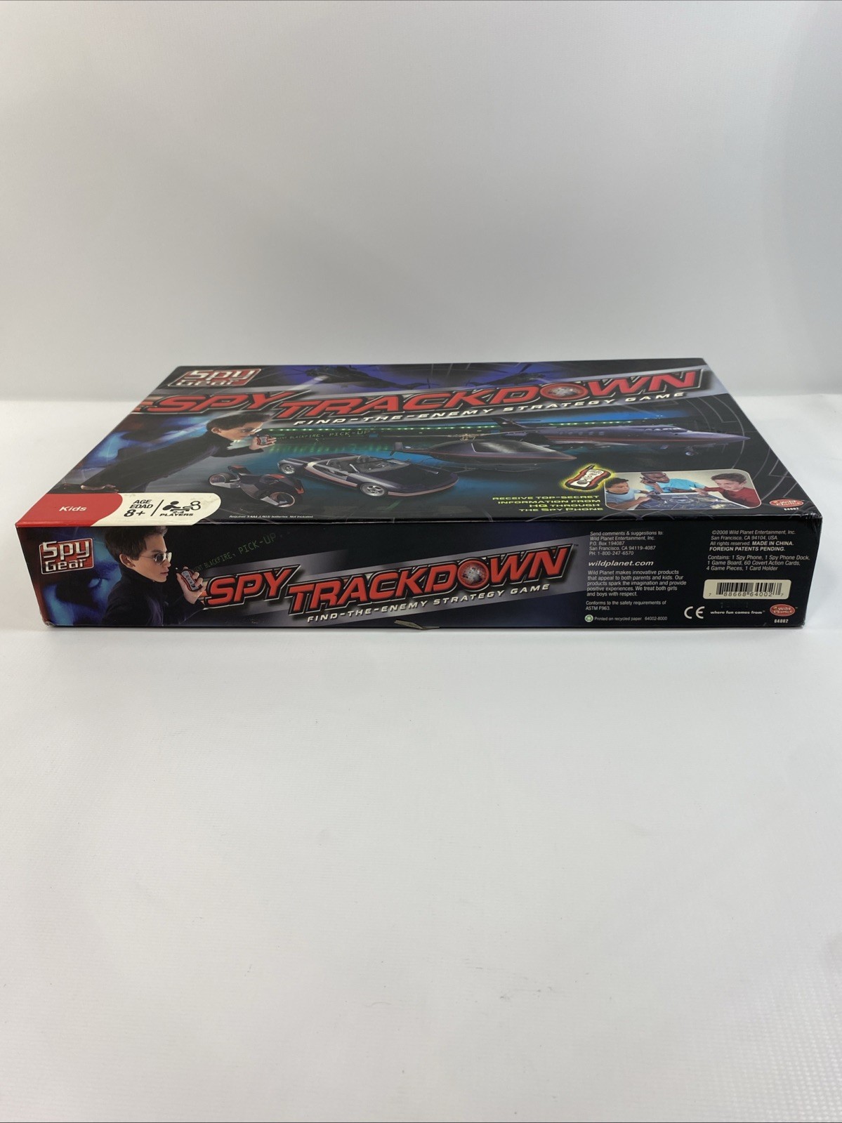 Spy Trackdown Game (For Parts, NOT Complete) Missing Some Cards (Read)