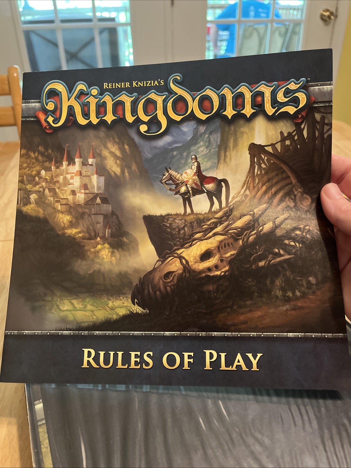 Reiner Knizia Kingdoms BoardGame FantasyFlight 2011 UnplayedUnpunched Box Scuffs