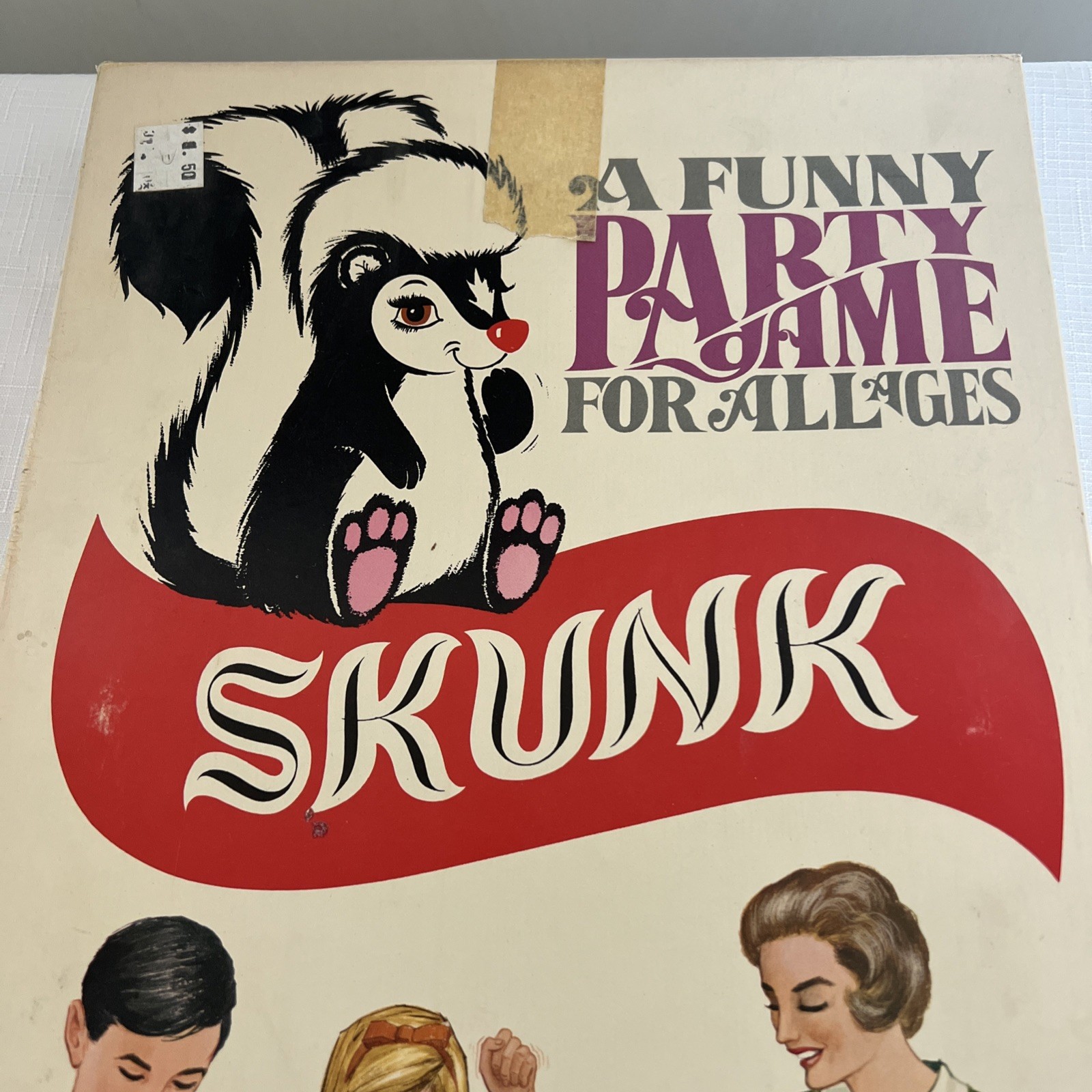 Vintage Skunk A Funny PartyGame For All Ages By Schaper