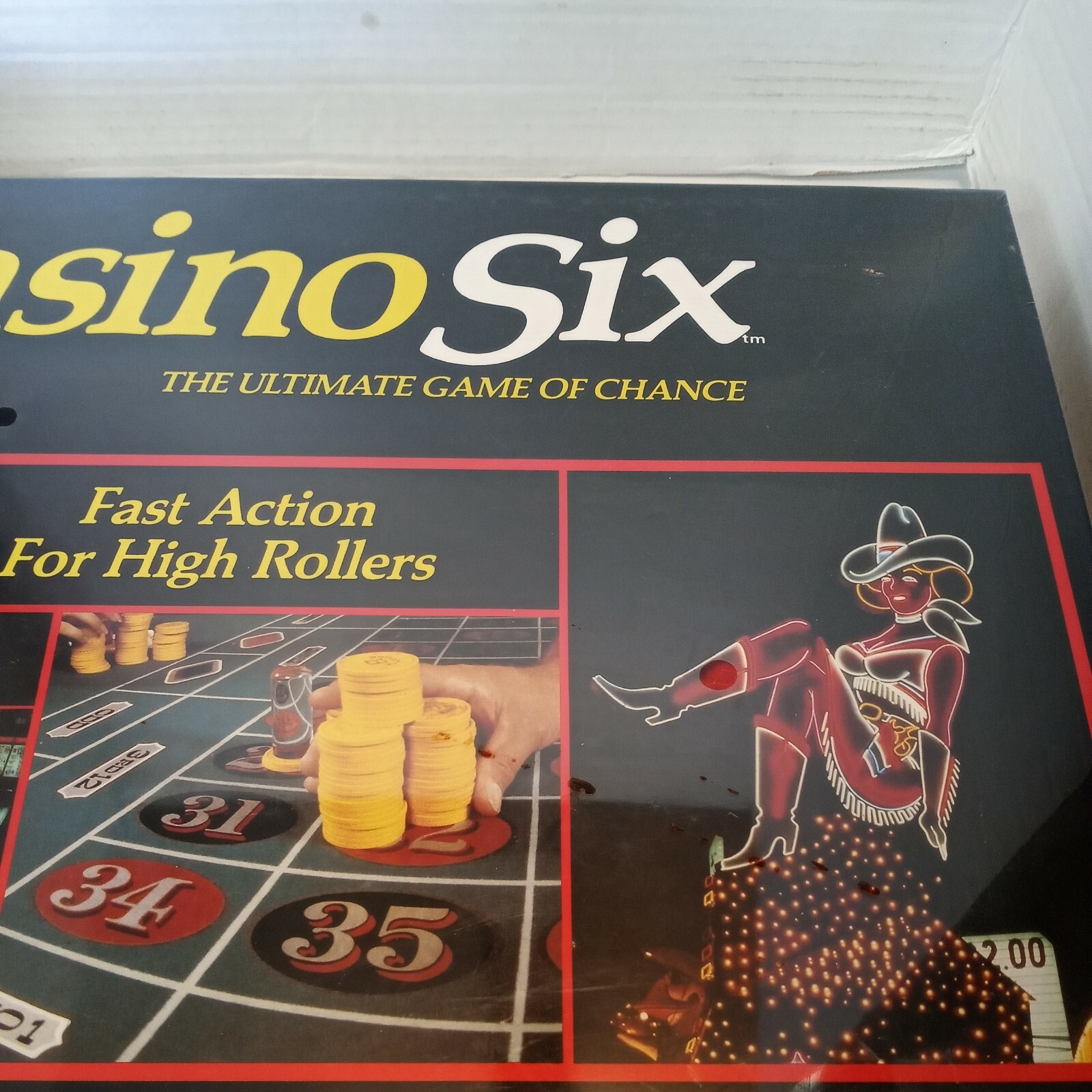 Vintage 1989 Casino Six The Ultimate Game Of Chance Fast Action For High…