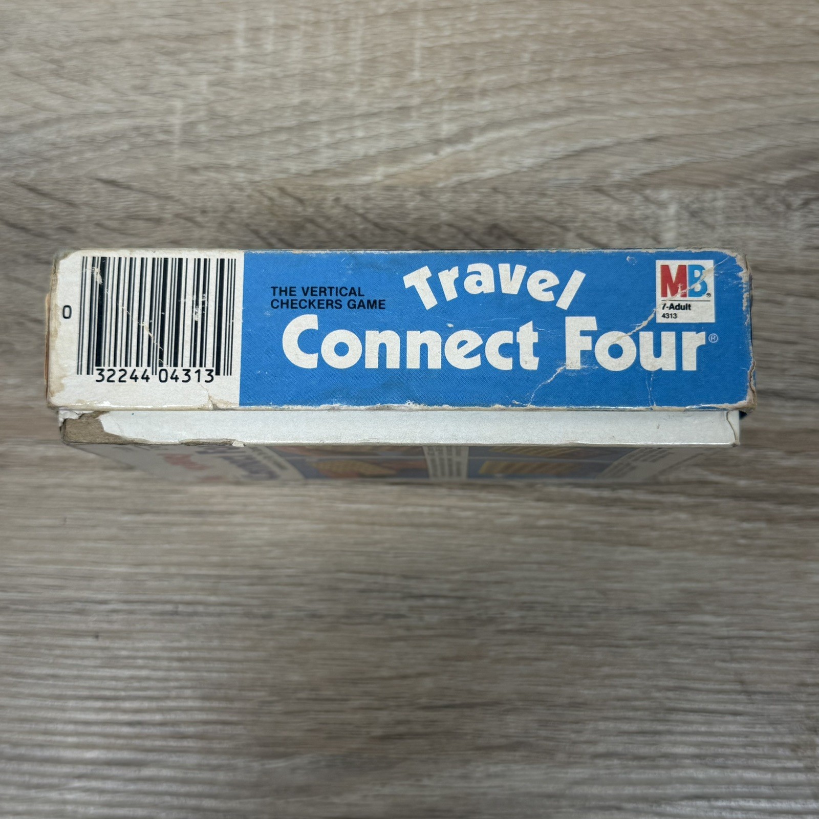 Vintage Connect Four 4 Travel Size Board Game 1983 Milton Bradley