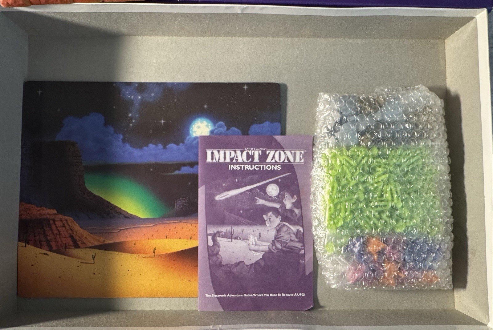 DaMert Impact Zone Board Game Vintage 1998 R10231 Complete Open Box, Tested.