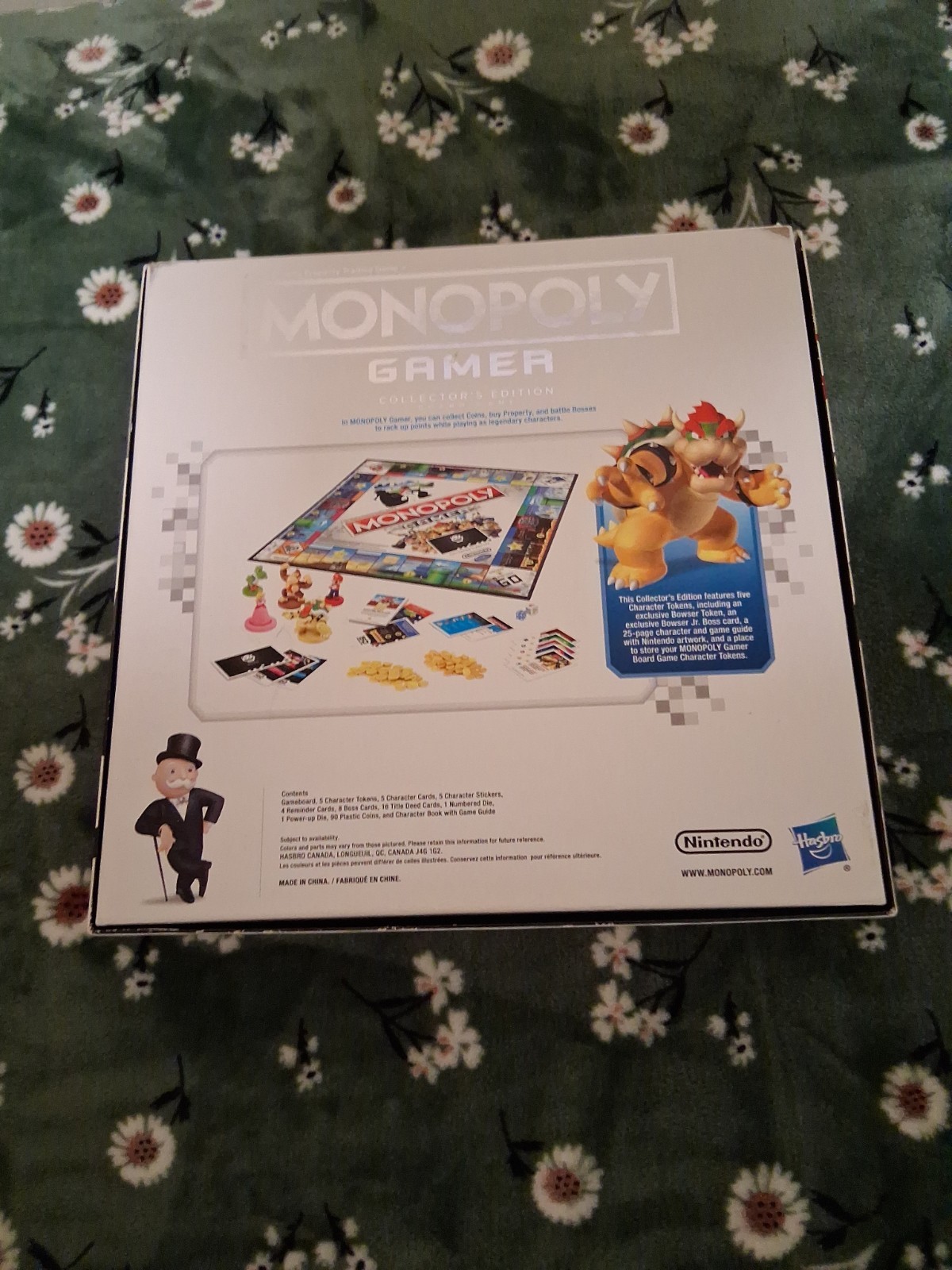 Monopoly Gamer Super Mario Complete Game with Six Add-On Character Figures