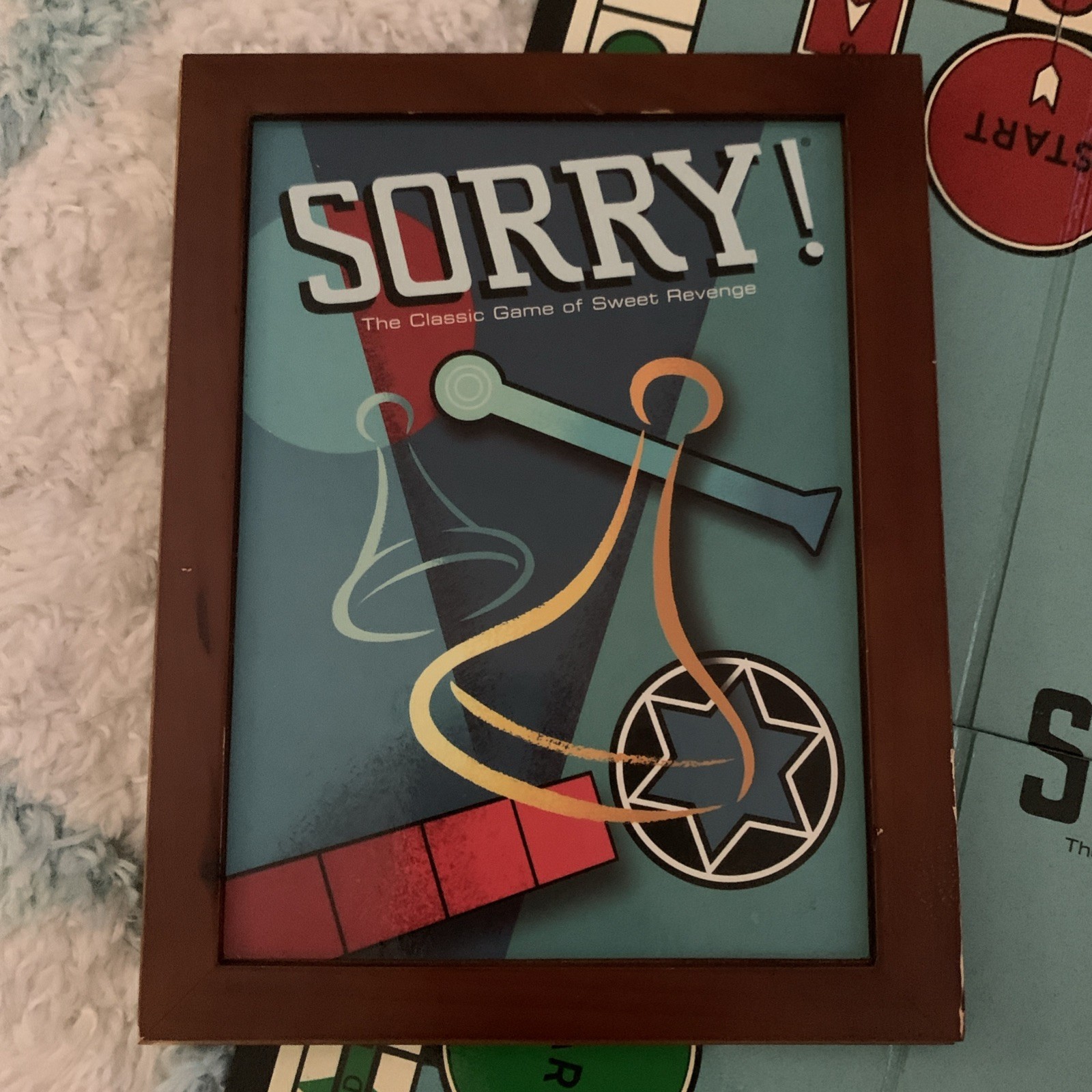 Vintage Game Collection Sorry! Library Bookshelf Game Limited Edition See Pics