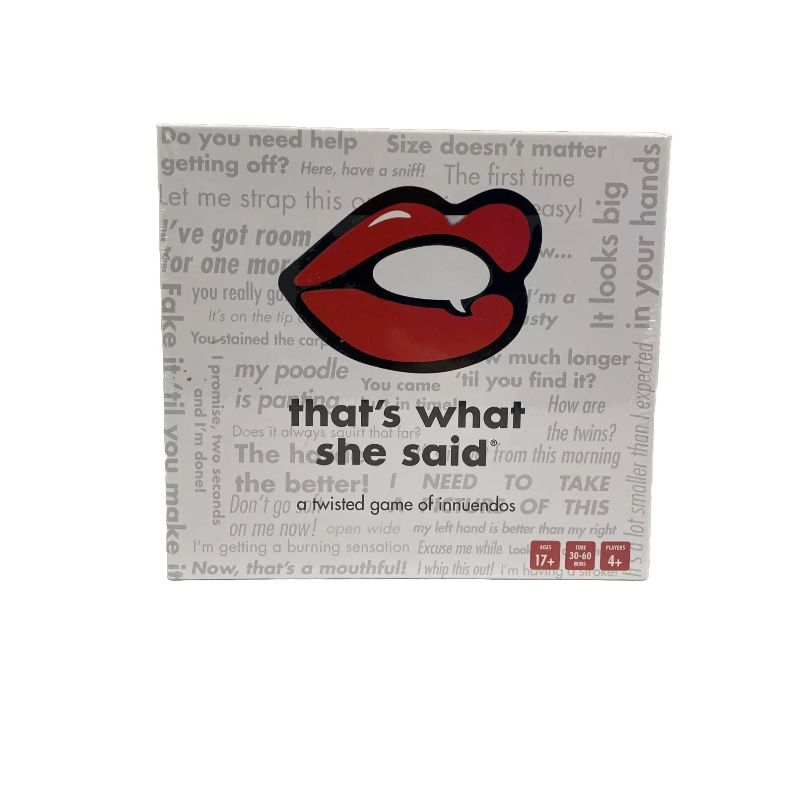 That’s What She Said The Party Game of Twisted Innuendos – TWS13777245