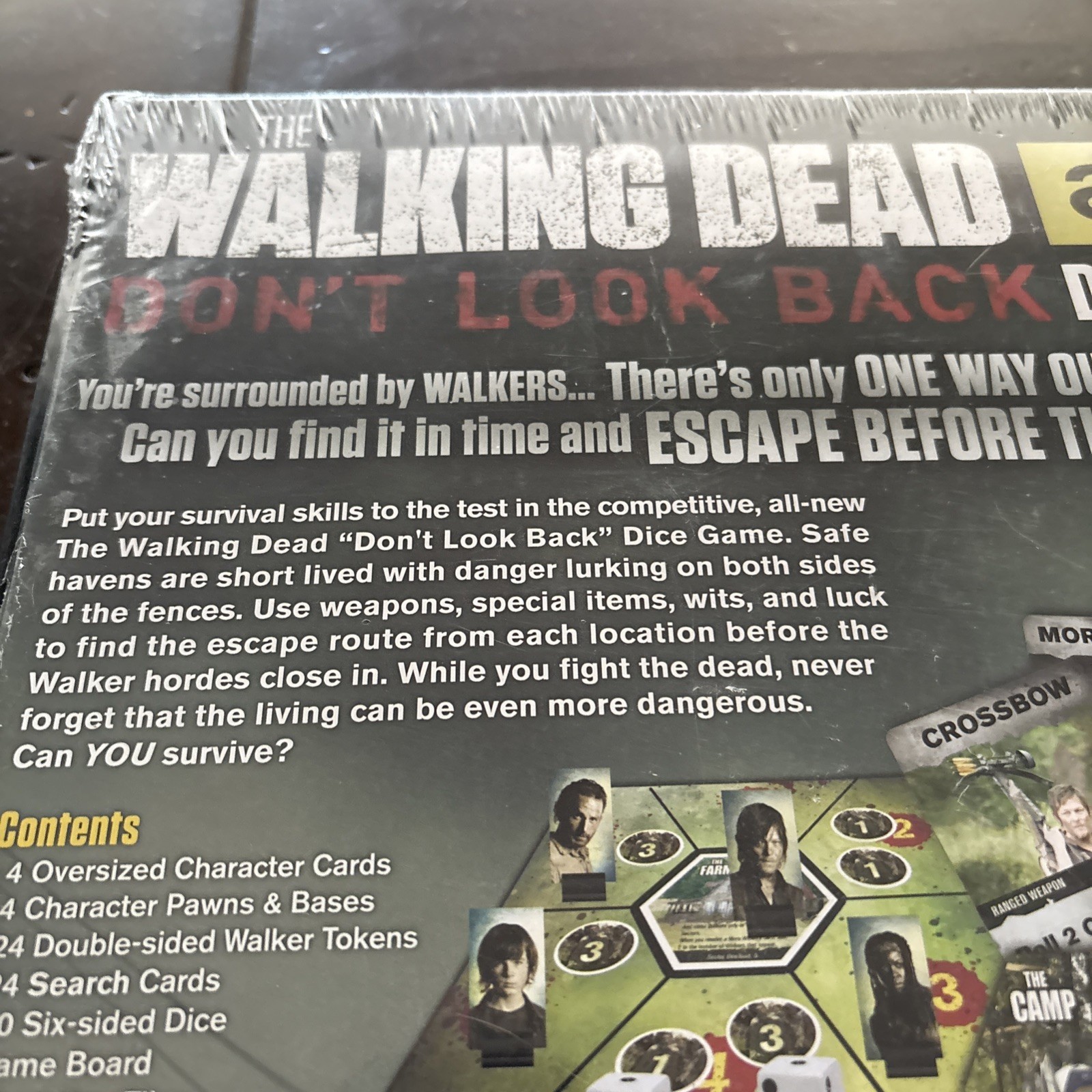 Walking Dead Don’t Look Back Dice Game – Cryptozoic – Factory Sealed NEW