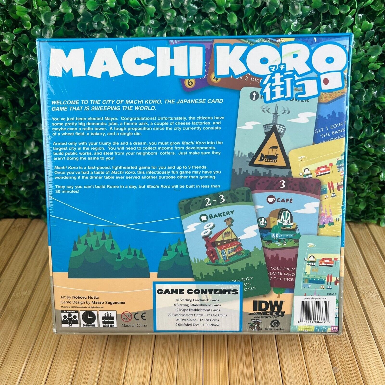 NWT Sealed Machi Koro City Building Dice Card Game Complete IDW Games 2015
