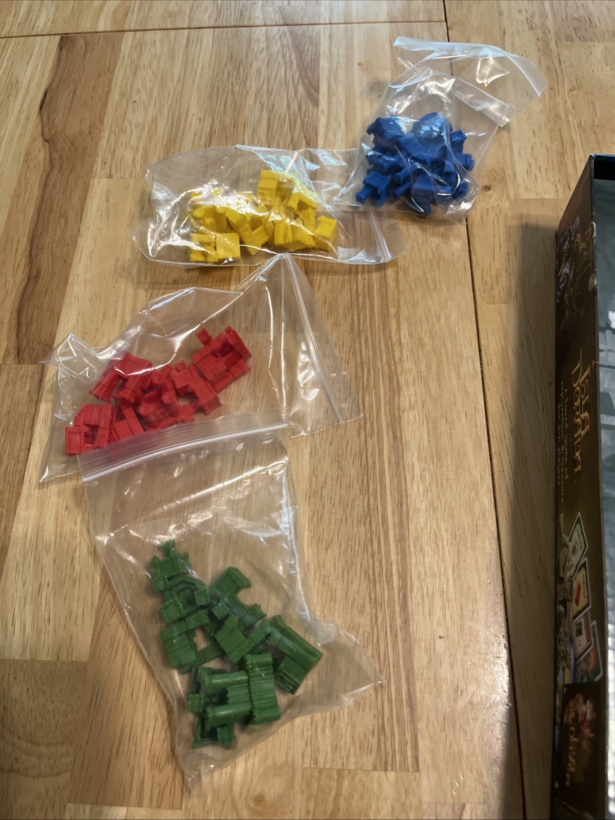 Reiner Knizia Kingdoms BoardGame FantasyFlight 2011 UnplayedUnpunched Box Scuffs