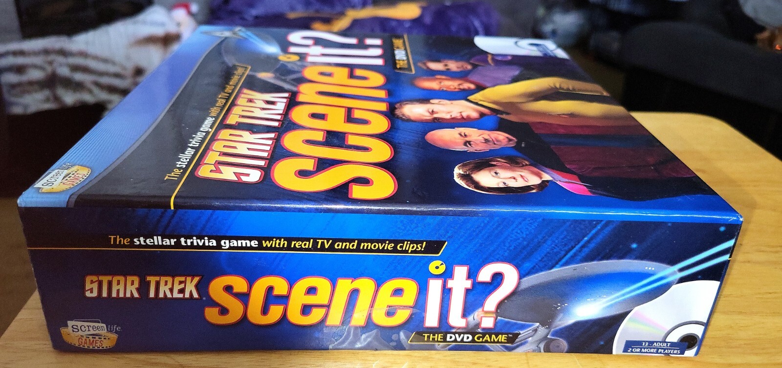 Star Trek Scene It Trivia DVD Game Screenlife Games 2009 NEW/SEALED MOVIE/TV