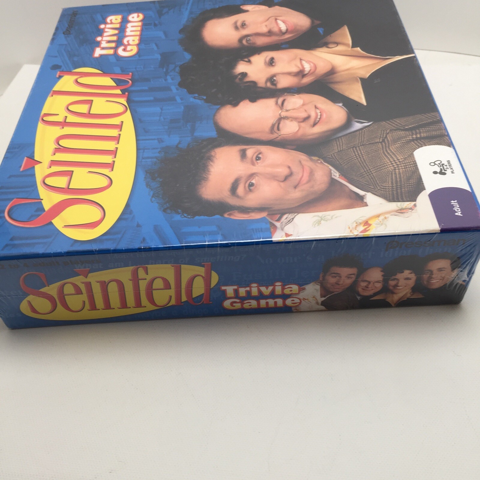 Seinfeld Trivia Game #5300 Pressman 2009 Adult 2-4 Player New