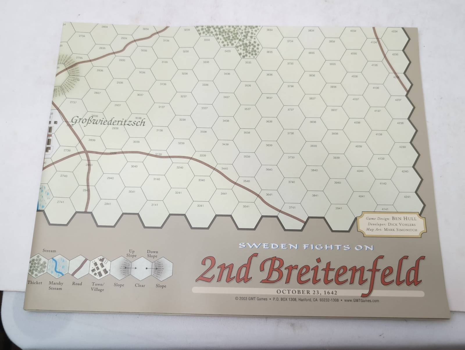 SWEDEN FIGHTS ON Four Battles Of The 30 Years War #0302- GMT – NOS Unpunched