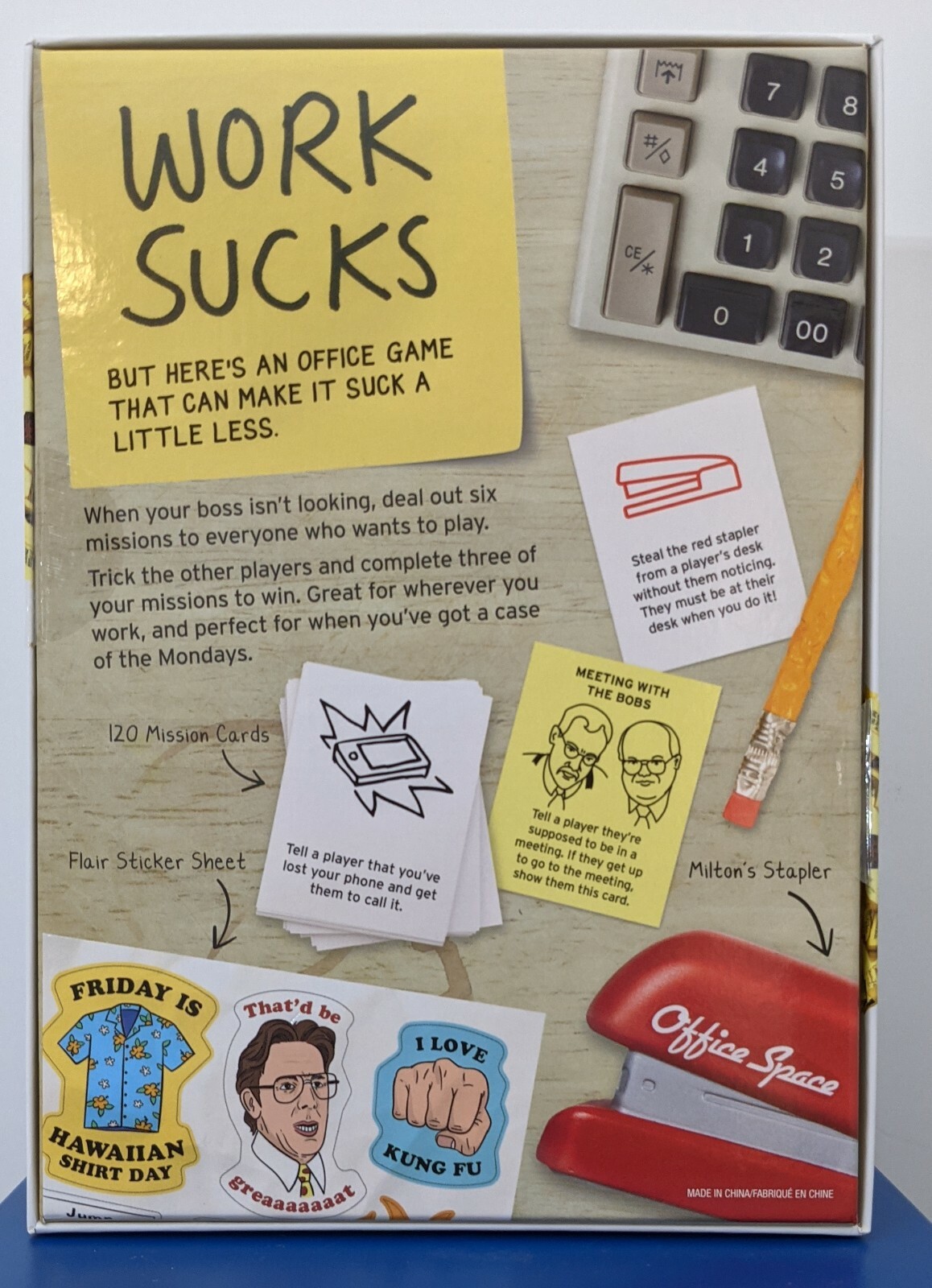 The Office Space Party Game for Adults and Teens Ages 14 and up