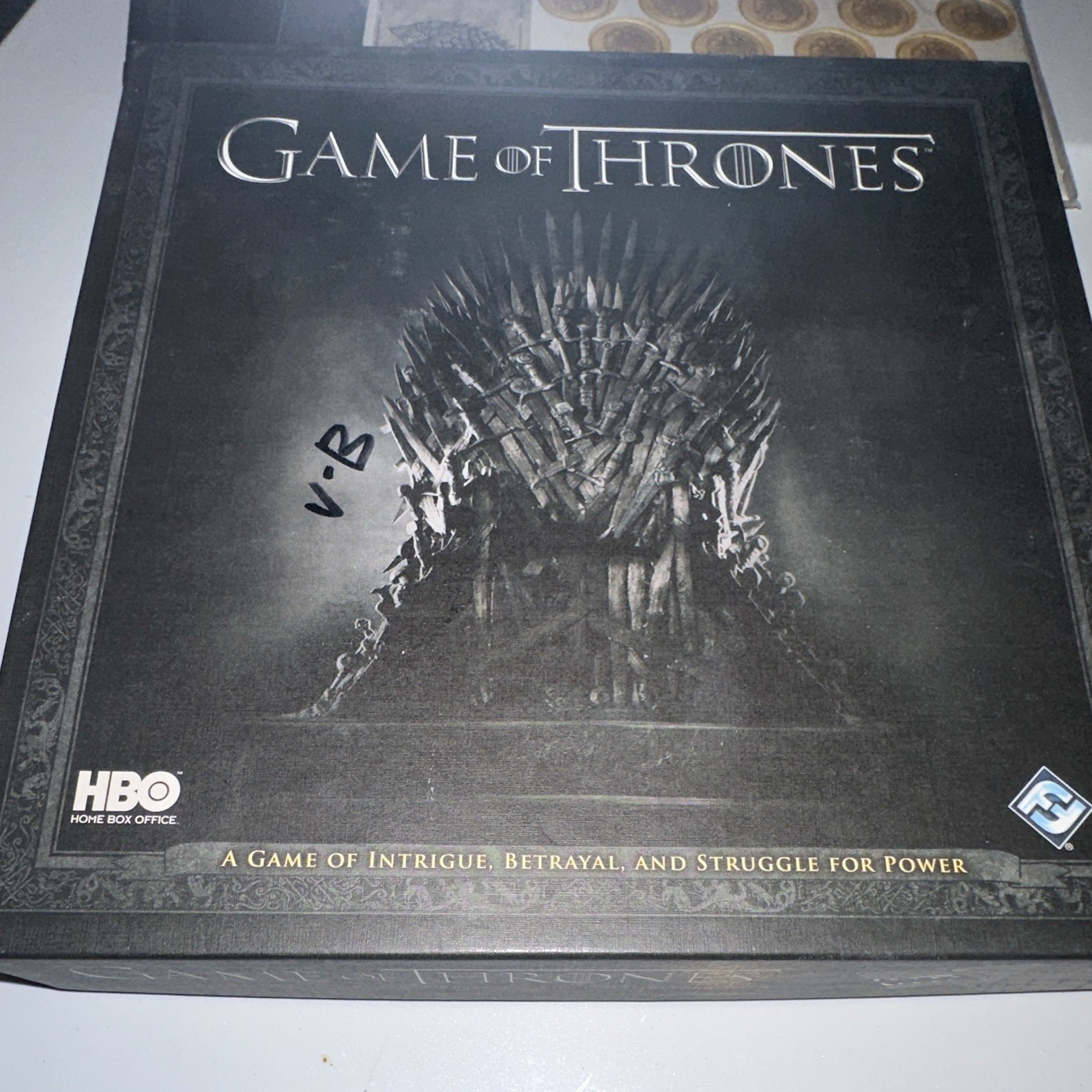 HBO Game of Thrones Board Game Complete Game Cards 2+ Players 17+