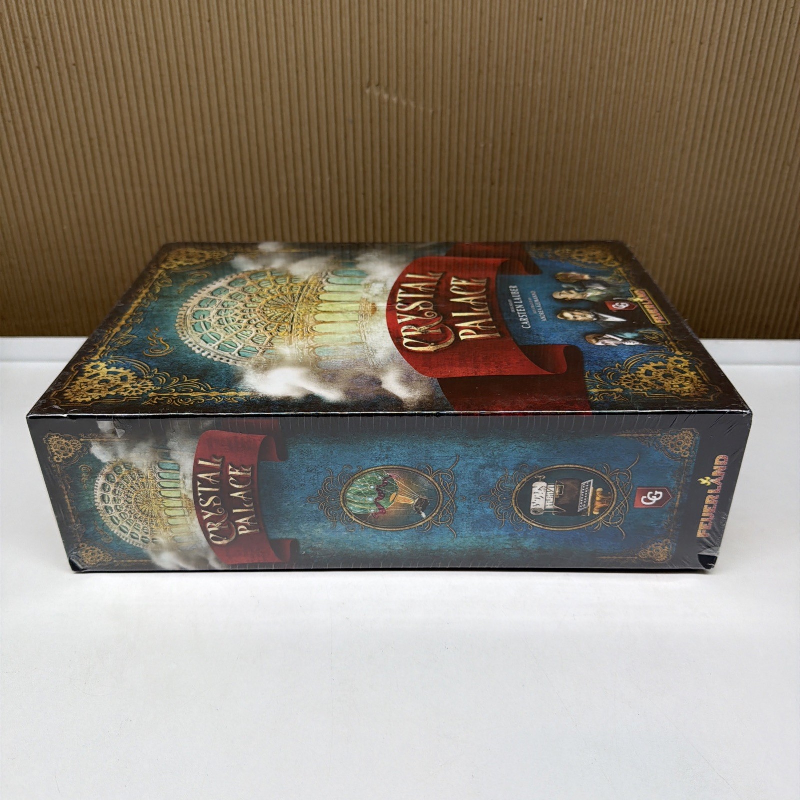 Capstone Games Feuer Land Crystal Palace Carsten Lauber Board Game New Sealed