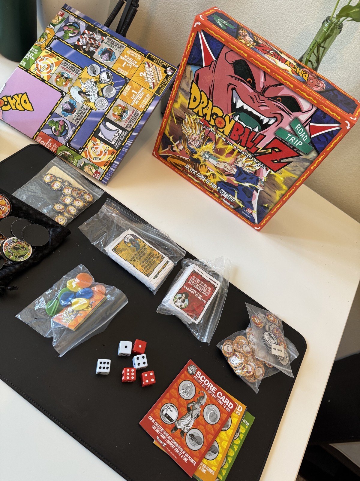 Dragon Ball Z Road Trip Board Game 2-4 Players Anime Manga Aquarius
