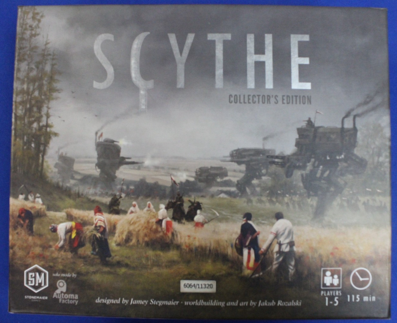 Stonemaier Games Scythe Connoissuer’s Collector’s Edition 6064/11320 Lot of 6
