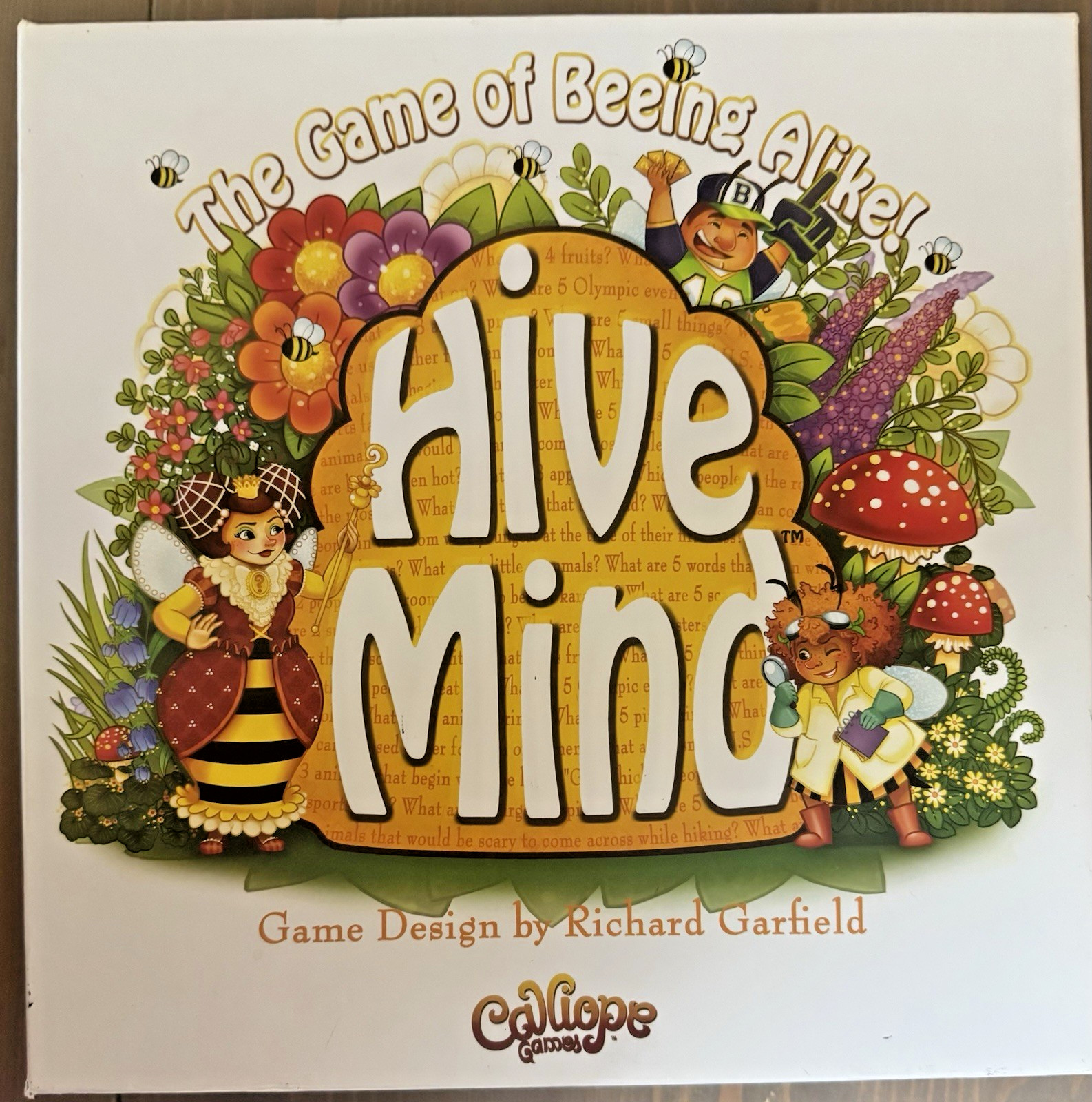 Hive Mind Board Game Game Of Beeing Alike 1st Edition Richard Garfield complete