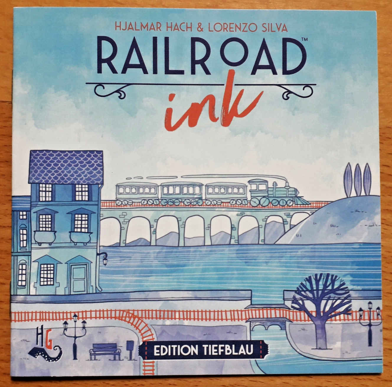 Railroad Ink – Deep Blue Edition – Still Original Sealed (German Rule)
