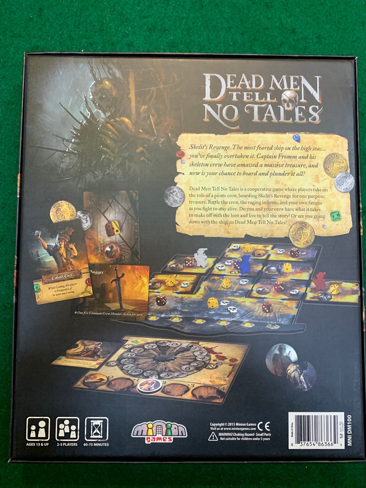 DEAD MEN TELL NO TALES 2016 Board game Complete!