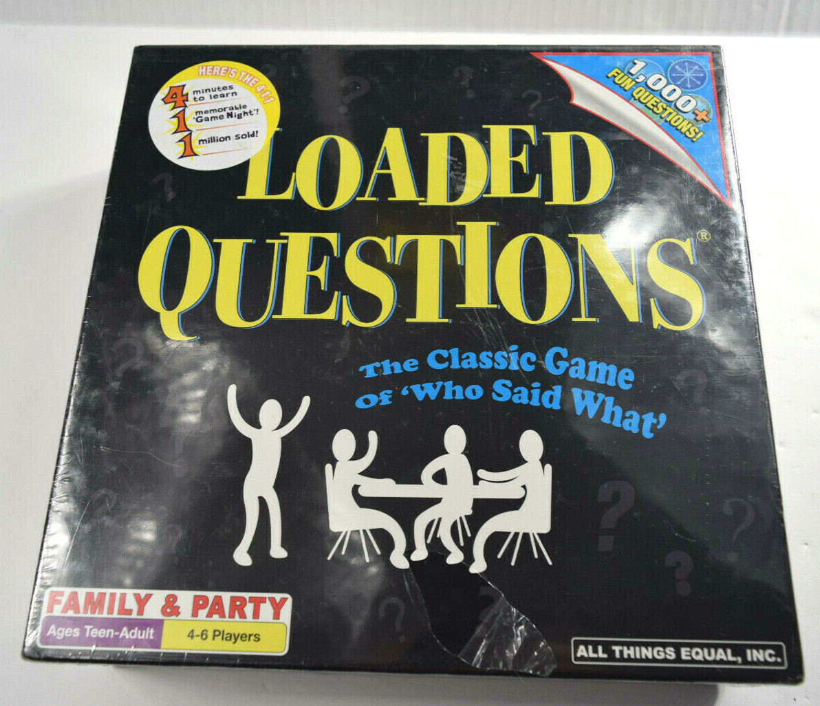Loaded Questions Party Game – Brand New Sealed – Dated 2010