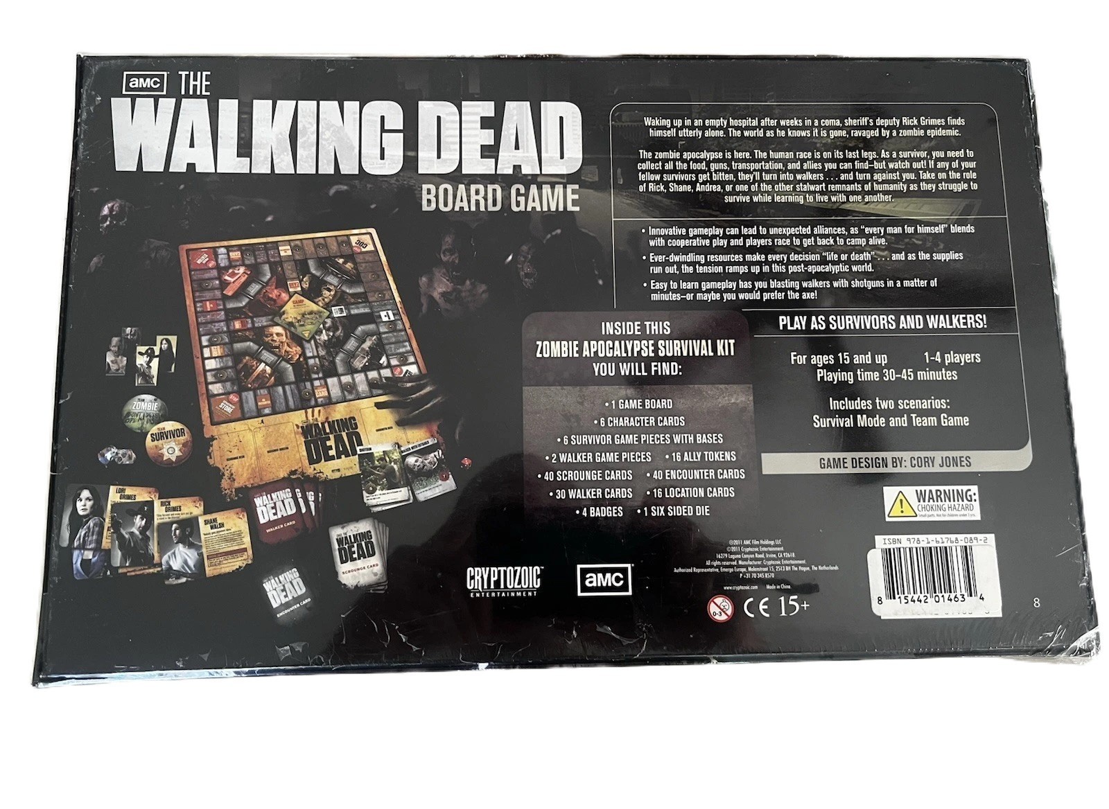 The Walking Dead Board Game, Based on TV Series Zombies