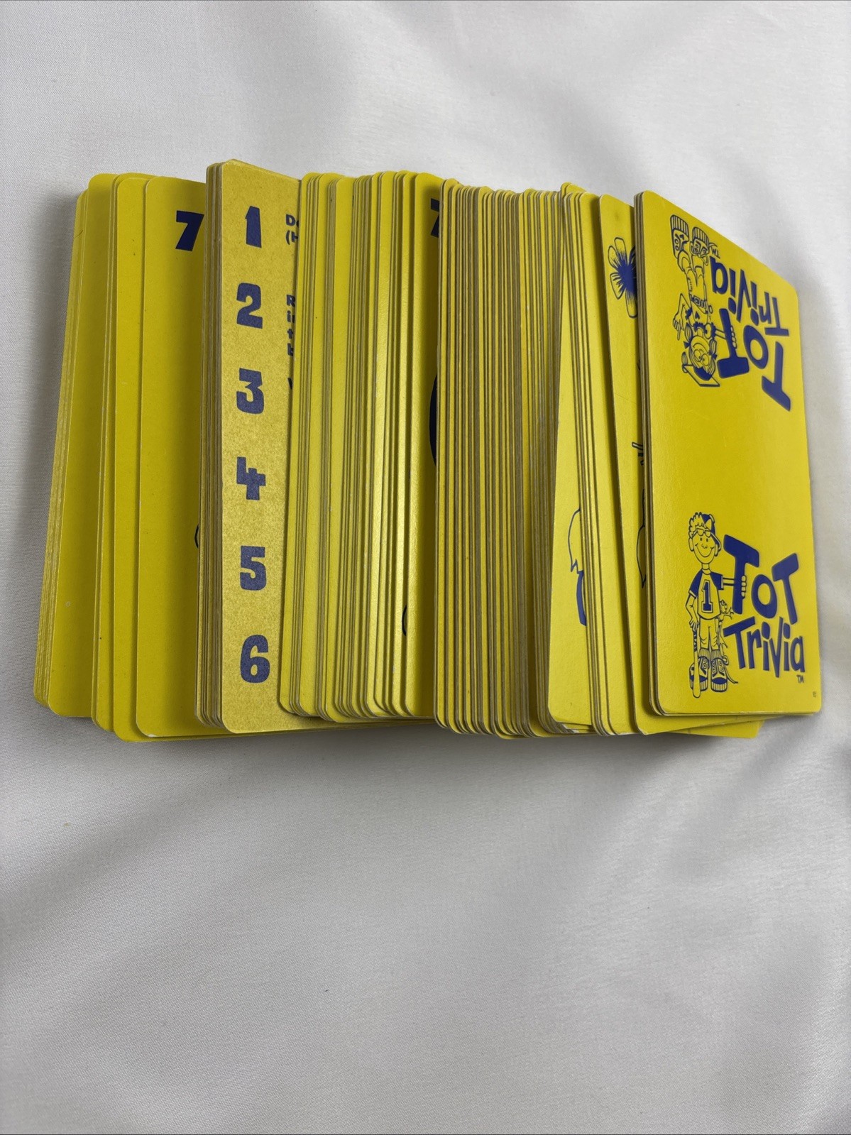 VTG Complete 1984 Tot Trivia Game 108 Cards & Over 600 Questions For Ages 3-6