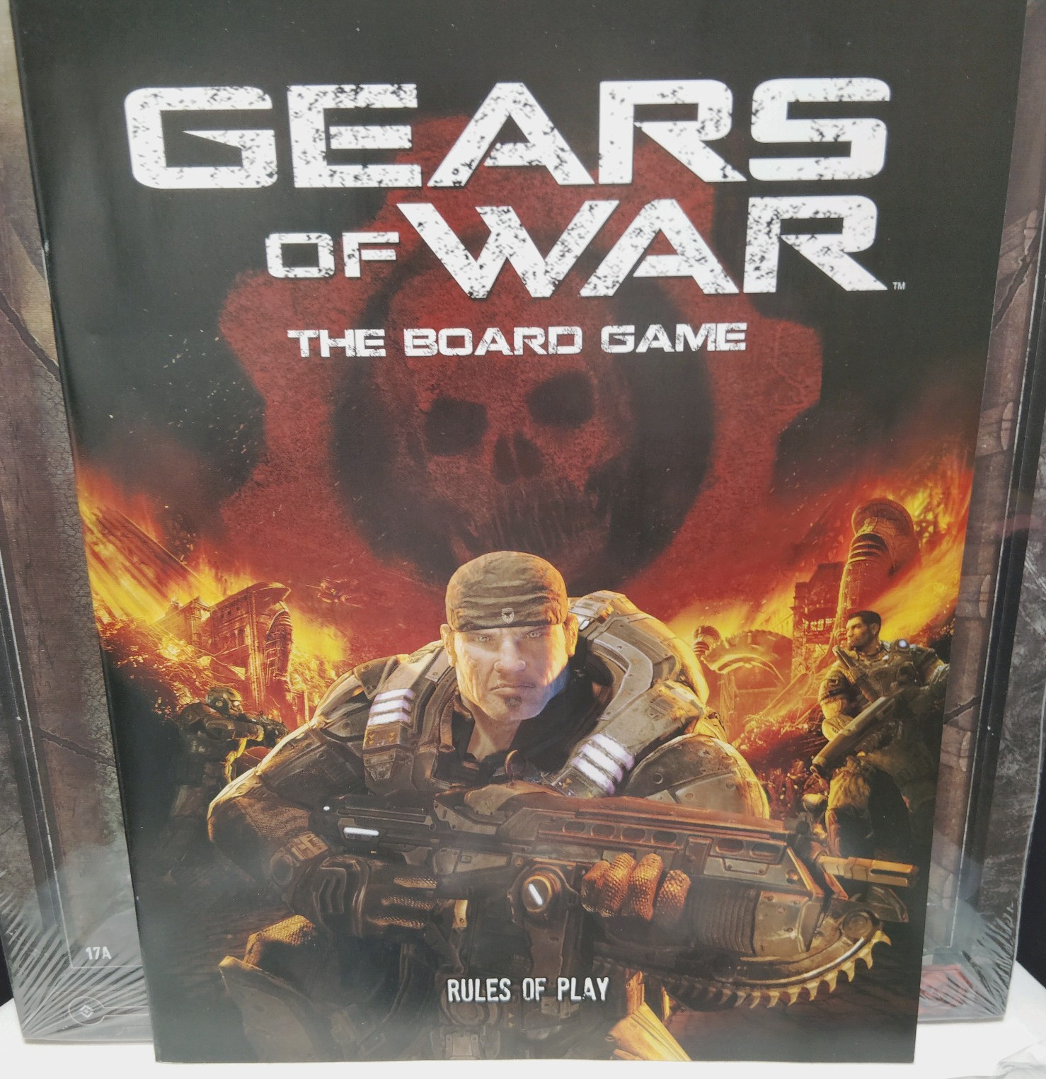 Gears of War Board Game Fantasy Flight OOP Sealed Boards Miniatures Missing Dice