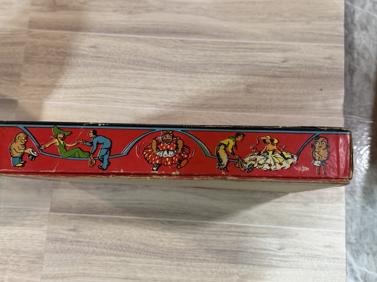 Vintage”Snake Eyes” card and dice game from the 1930s, by Selchow & Righter Co.