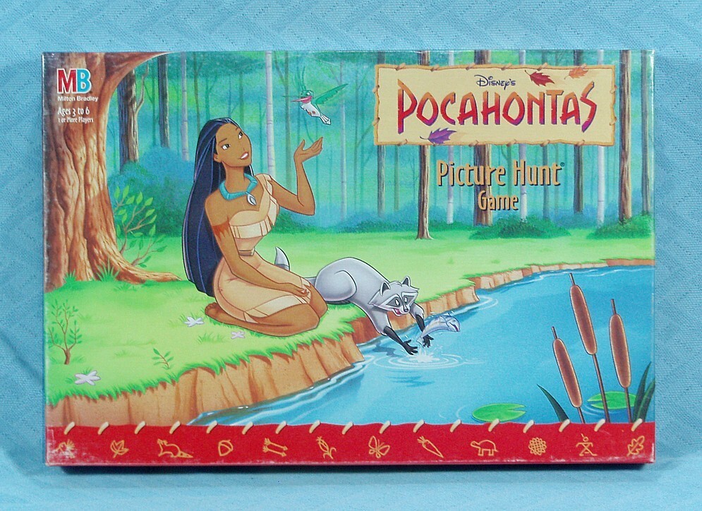 Disney’s Pocahontas Picture Hunt Game, Milton Bradley, 1994