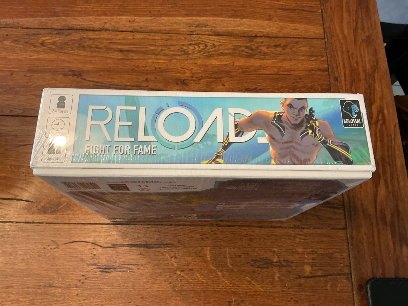 Reload: Fight For Fame Game NEW Kolossal Games Strategy Sealed