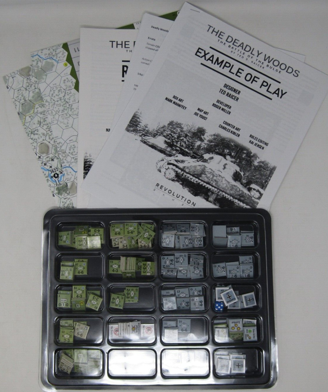 Revolution Games The Deadly Woods The Battle of the Buldge Boxed Game